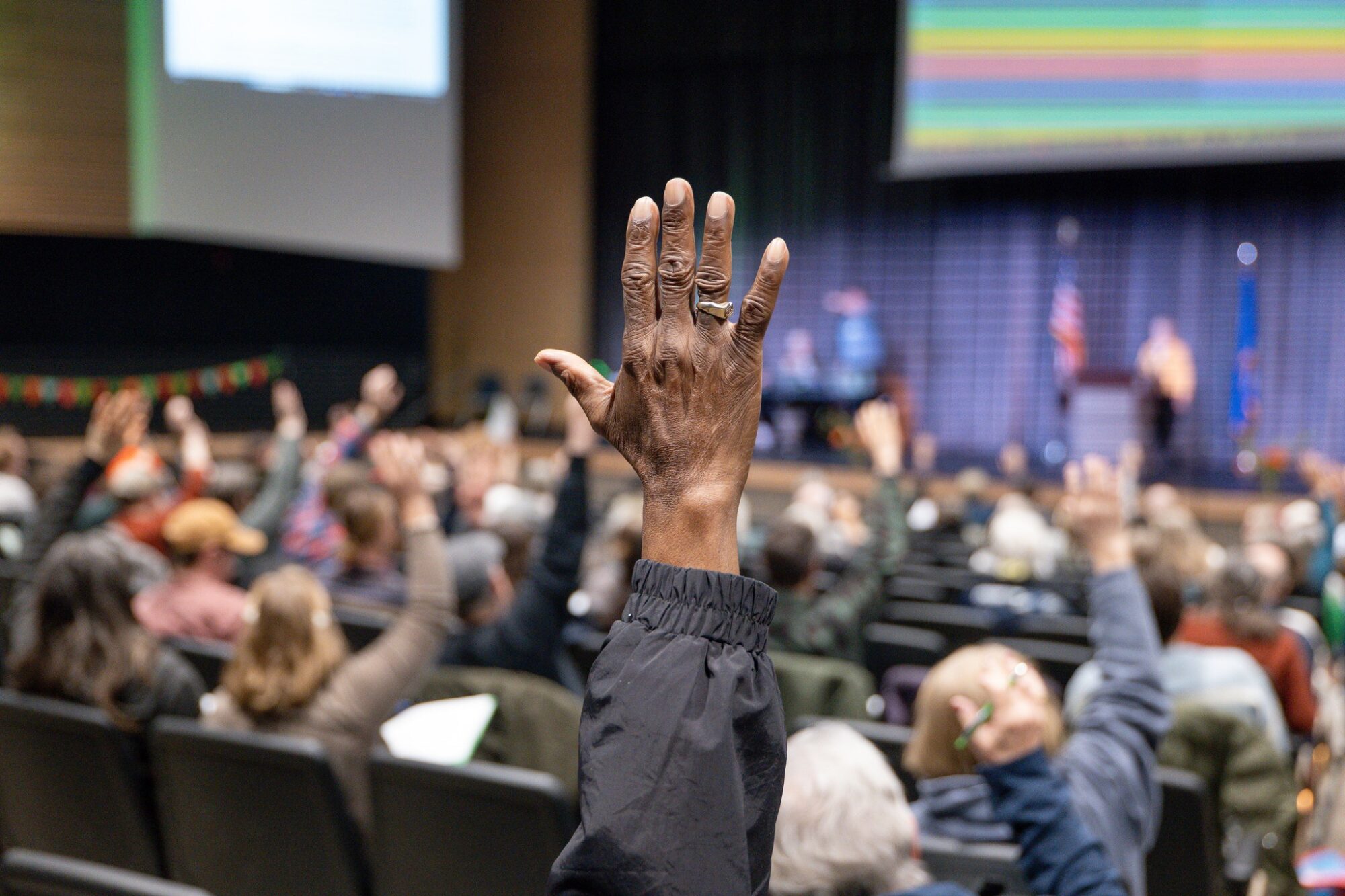 GROWW Members - Hands Raised
